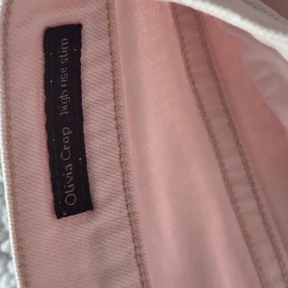 Citizens of Humanity Pink Jeans Raw Cuff Hem- 28 - Picture 7 of 10